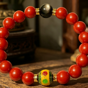 D86 Bead Bracelet: Radiant Male God